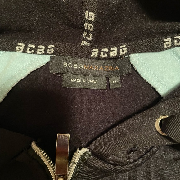 NWT BCBG Maxazria Zip Up Hoodie - Picture 3 of 3